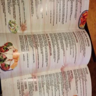 New menu