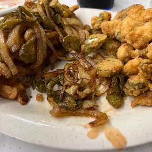 Jalapeño Chicken with Spanish Fries.  After I ate the first 1/3rd!