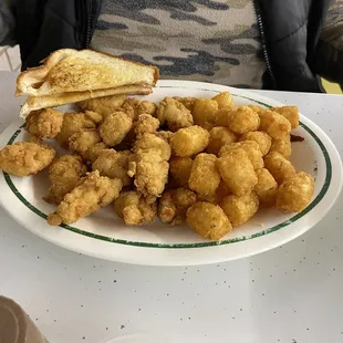 Chicken Bites with tater tots