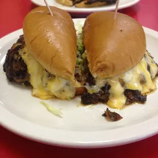Sausage Cheeseburger