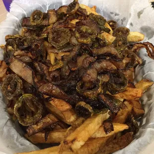 Spanish Fries (ask for side of ron&apos;s hot sauce)