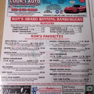 Ron&apos;s Claremore. Aug 18, 2019