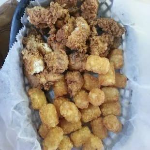 Chicken and Tots!
