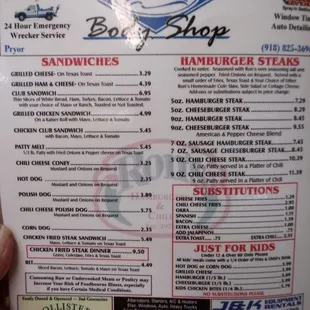 menu, sushi and sashimi