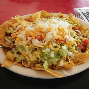 Frito salad. Pretty darn good man, pretty darn good.