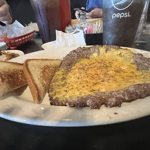 9oz 9 oz. Cheeseburger Steak