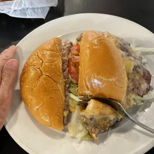 Sausage Cheeseburger!!!