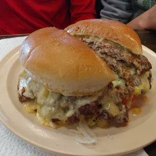 Sausage Cheeseburger