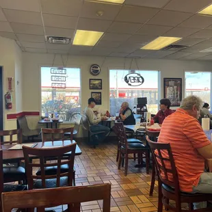This is a small view of the dining area.