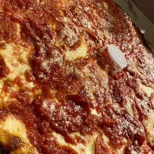 Sausage &amp; Pepperoni deep dish