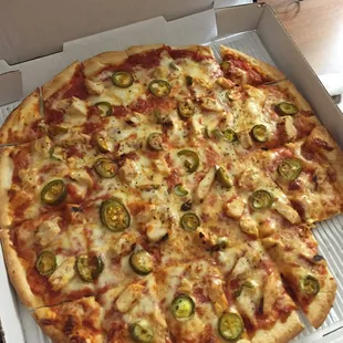 pizza, food