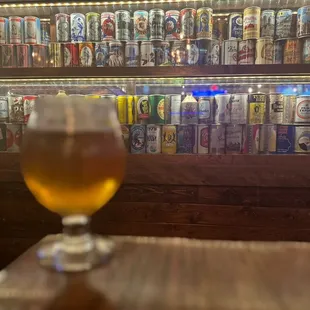 My beer with the Great Wall of beer