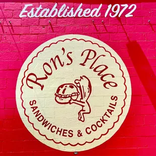 a sign on the side of a building