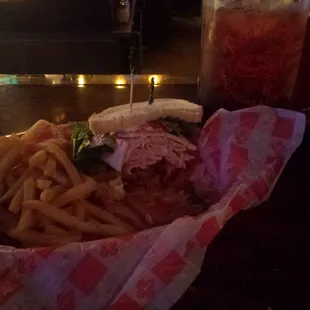 Turkey Crunch Sandwich