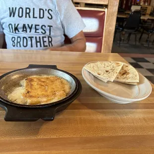 Saganaki! Flaming cheese!