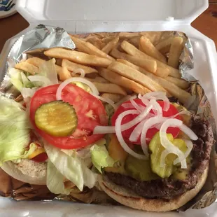 Best burgers in Brooksville.