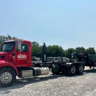 Ron's Rolloffs offers hauling for anything large or small by Flatbeds or trailer. We also do semi load transfers. Call for a quote today!