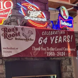 64 years in business