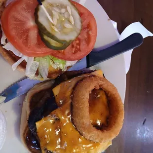 Bourbon Angus Burger