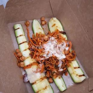 Zuchii wrap without pita due to my allergy