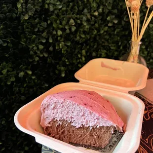 Chocolate and Raspberry Pie