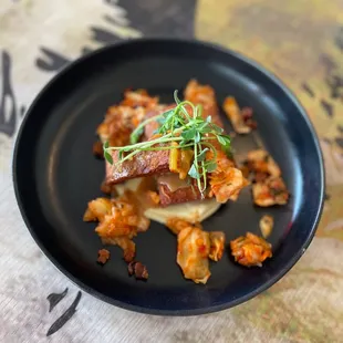 Pork belly appetizer