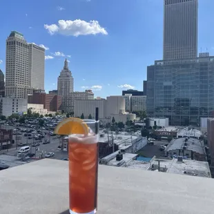 Cocktail with a view