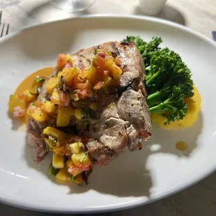 Berkshire pork chop.