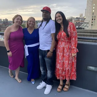 Rooftop cocktails