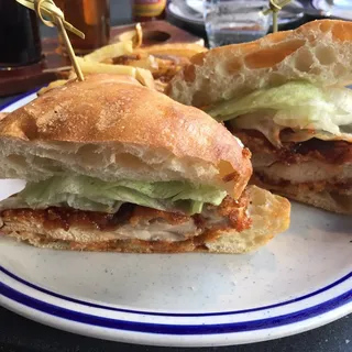 Fried Chicken Thigh Sandwich