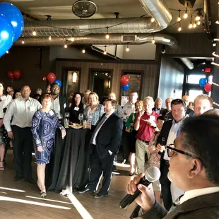 Great sound system and decor