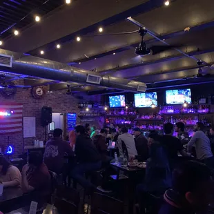 Spacious downstairs pub