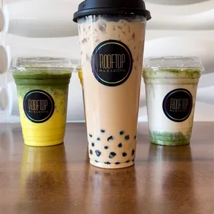 Banana Matcha Latte