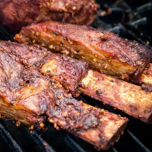 ribs, bbq ribs, food