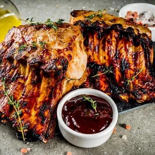 bbq ribs, ribs, food