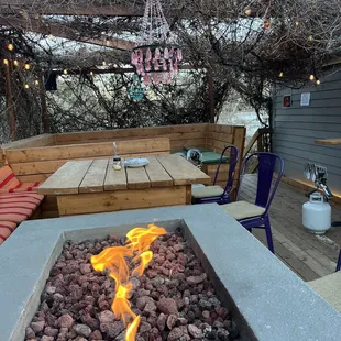 Back patio