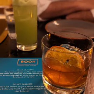 Malabar Old Fashioned and Cool Cucumber Mocktail