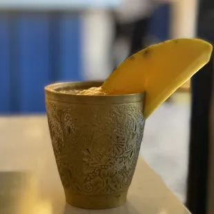 Mango Mule... such a unique and delicious drink!