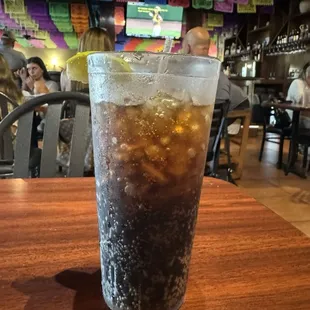 Their Diet Coke with lime hit the spot tonight