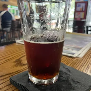 Beer ... but the food is awesome