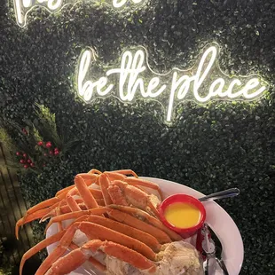 Monday's 5-8 PM all you can eat crab legs