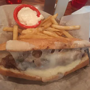 My sad Sandwich with dried out Cheese