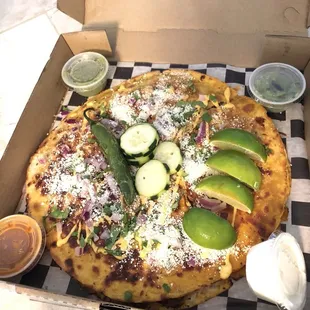 Birria Pizza