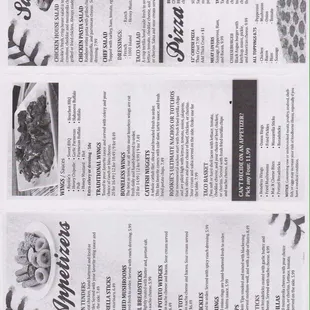 Menu side 2