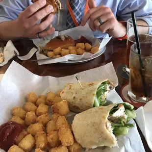 Hot Buffalo Chicken Wrap