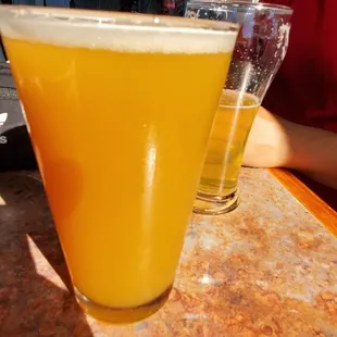 IPA . Name had pineapple in it but all I tasted was IPA