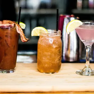 bloody, kentucky buck, lavender lemon drop