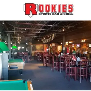 the interior of the restaurant