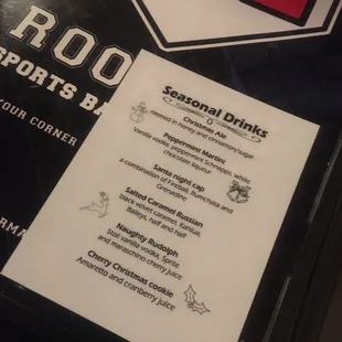 winter seasonal drinks for 2019