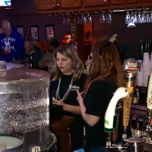 two women at the bar